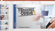Temassız Ödeme ile ilgili sunum tasarımı