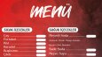 MENÜ TASARIM