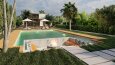 3D Modelleme - Villa Bahçesi
