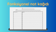 Fonksiyonel not kağıdı tasarımı