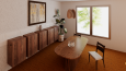 Modern Salon Render Çalışması