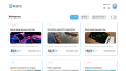 Work Space Dashboard Web Design