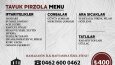 Cephanelik Restoran için Ramazan Özel Menü Tasarımları