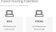 Web Hosting Satış Sitesi