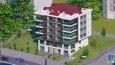 3 boyutlu apartman cephe tasarımı