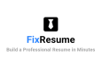 FixResume - Resume Builder App