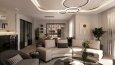 Villa 3d iç mekan tasarımı