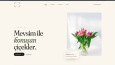 Bayraklı Çiçekçilik Web Sitesi