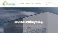BIOESTER Kimya A.Ş. - Kurumsal Web Site