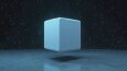 3d Cube Render - Balance And Geometry
