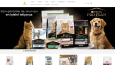 Pet ürünleri için modern Shopify e-ticaret sitesi
