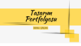 Ben size profesyonel cv ve portfolyo tasarlıyorum