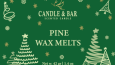 Candle And Bar Label Christmas Design 