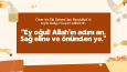 Hadis Sunumları