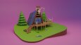 3D Low-Poly Modeller