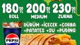 Yemek menüsü