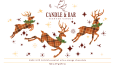 Candle And Bar Christmas Label Designs 