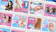 Royal Beauty Güzellik Salonu için Sosyal Medya postları