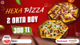 hexa pizza reklam banner 