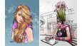  Benzersiz ve Tarz Dijital Portreler [Stylized Portrait]