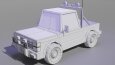 Low Poly Araba Tasarımı