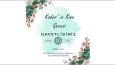 Davetiye Tasarımları