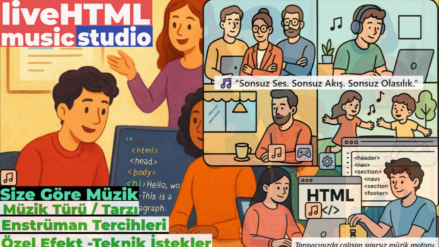 LiveHTML Sonsuz Müzik Motoru