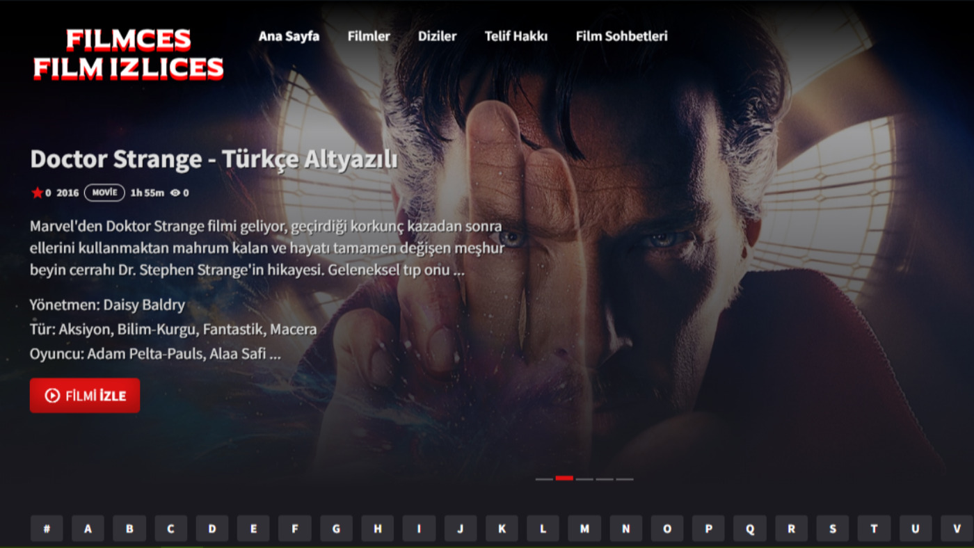 Ben, WordPress dizi-film sitesi yaparım - aboutblank | Bionluk