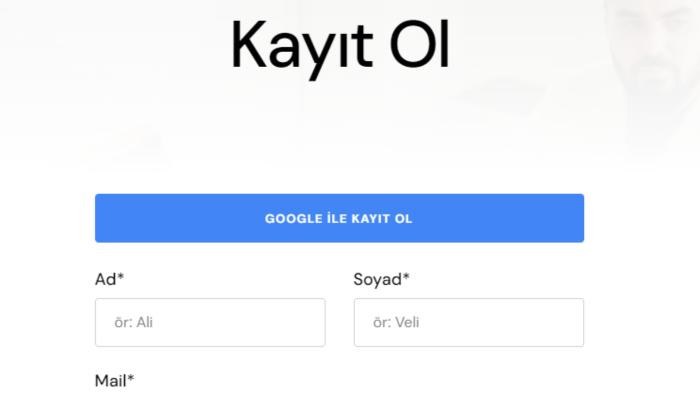Ben, sitenize google ile giriş yap ve kayıt ol butonu yapabilirim -  d