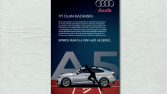 audi reklam sayfası tasarımı