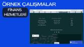 Finans İşletmeleri Tasarlanan Örnek Website