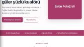 İşletme Web Sitesi — Kuaför (Mobil Uyumlu)