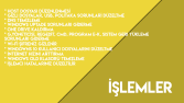 Bilgisayarınızı Hızlandırma İşlemleri