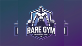RARE GYM için yaptığım logo