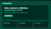 Özel Sağlık Kliniği ve Medikal Web Sitesi