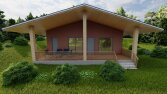 YAYLA EVİ 3 BOYUTLU TASARIM RENDER ÇALIŞMASI