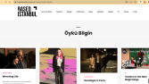 Öykü B. Portfolyo /web sitesi