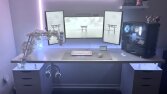 Modern Minimalist ve Beyaz Setup Tasarımı