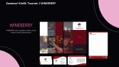 WINEBERRY - şarap marka kurumsal kimlik