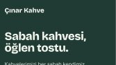 Çınar Kafe - Kafe Tanıtım Sitesi (Örnek Çalışma)