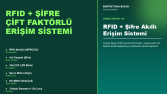 RFID + Şifre Akıllı Erişim Sistemi