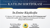 Sertifika Tasarımı