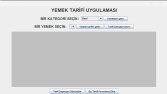 Java Spring boot tabanlı MealRecipe App