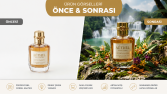 Aethel Parfüm İçin Yaptığım Reklam Görseli