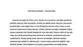 Fantastik roman, giriş taslağı