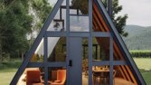 A frame Tinyhouse