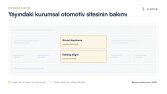 Yayındaki kurumsal otomotiv sitesinin bakımı