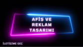 Reklam ve Afiş Tasarımı