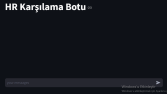 İNSAN KAYNAKLARI CHATBOT