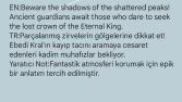 Yaratıcı Yazım ve Edebi Çeviri Örneği 